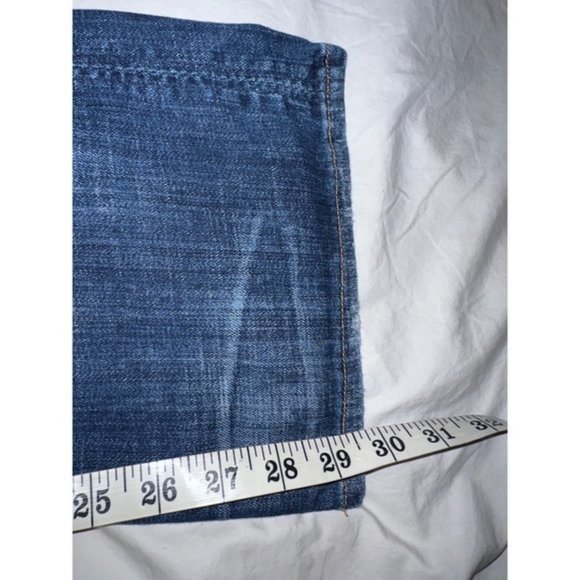 Hudson Beth Jeans semi boot cut double button low rise jeans - Picture 6 of 11